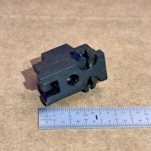 Remington 3200 tang connecting block, #1056-90385
