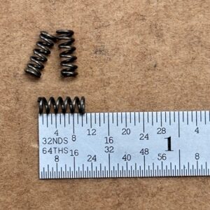 Remington 597 rear sight elevation spring & safety detent spring, #1059-300009