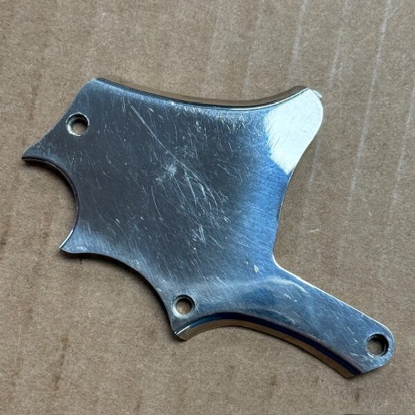Smith & Wesson old model K frame 1957-1988 sideplate nickel without logo - aluminum Airweight Model 12 - 1955-1981, #1065-5561NP
