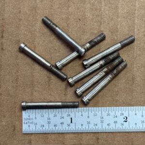 S&W 12 stock screw - nickel, #1065-5936
