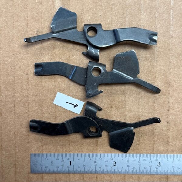 Remington 870 action bar lock wider at spring hook area (see picture), #1066-18849U-2