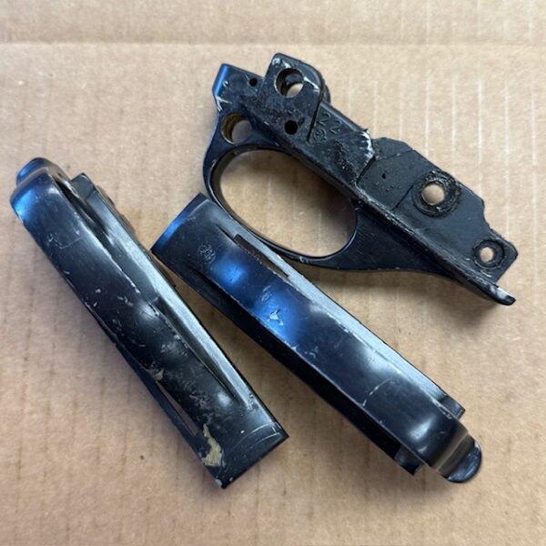 Remington 870 trigger plate only - 12 - 16 - 20 gauge fair condition, #1066-25035U-B
