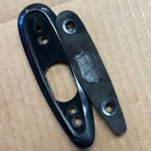 Remington Various Models buttplate frame with insert - 5-3/8" X 1-3/4", #1066-92796A-U