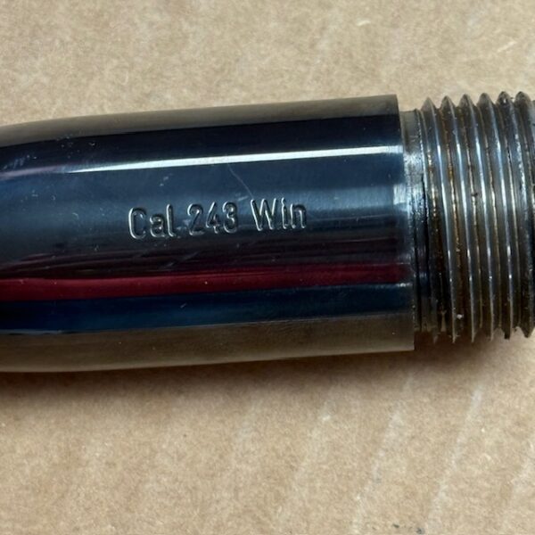 Remington 798 barrel .243 - 22", #1067-4 very good condition, will need fitting and headspacing - Image 2