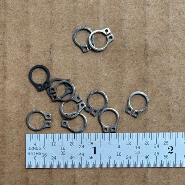 Remington 1100 interceptor latch retainer, #1068-15398U .030"-.035" thick