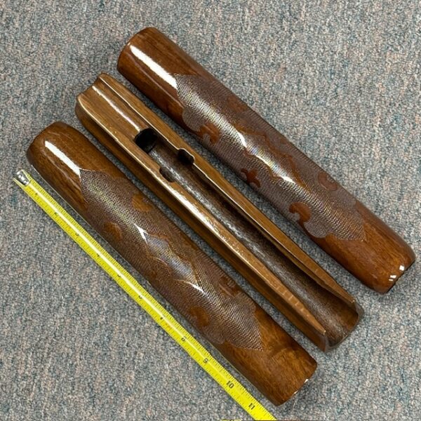 Remington 1100 forend 20 gauge standard frame walnut with earlier style checkering, #1068-26872-1