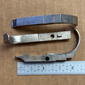 High Standard 12 ga pump trigger - silver with no set screw, #140-157BU