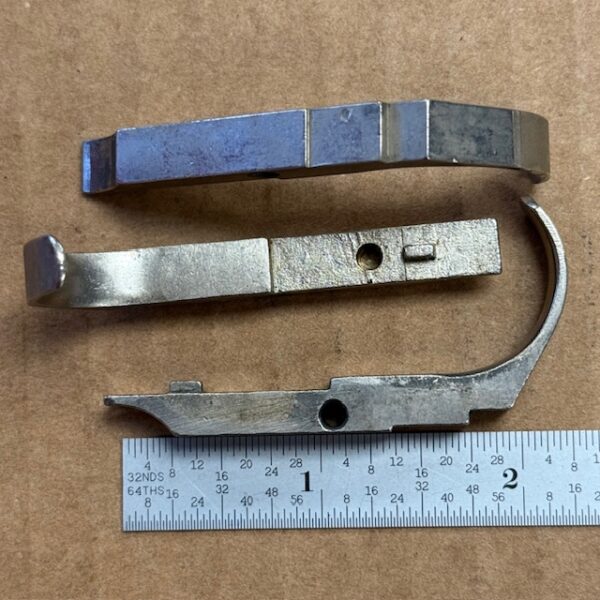 High Standard 12 ga pump trigger - silver with no set screw, #140-157BU
