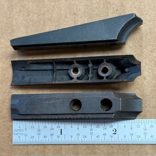 Remington Various Models rear sight base - 3rd style hollow, #606-104160U