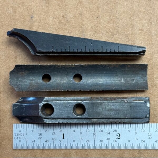 Remington Various Models rear sight base - 2nd style solid, #606-103530U