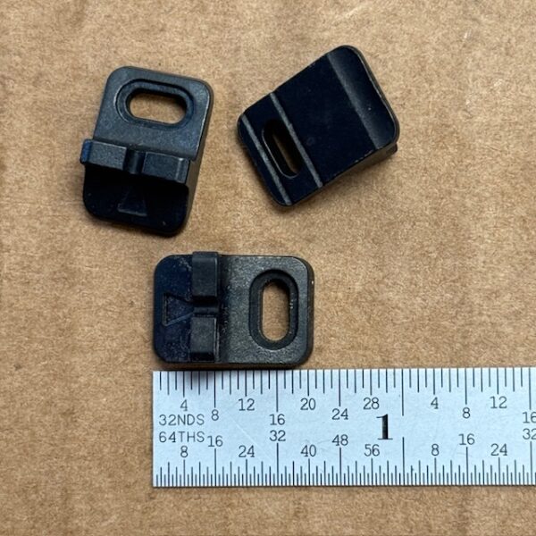 Remington Various Models rear sight aperture - latest style narrow blade without white arrow, #606-90905-3P