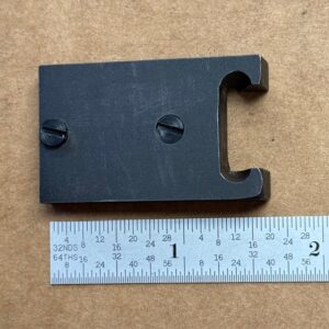 Winchester 70 pre-1964 match rifle stripper clip guide base with screws, #402-1 near new