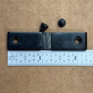 Winchester 70 pre-1964 rear sight base for C1 barrel (1939-1956) uses Lyman 6W dual folding leaf (not included), #402-2