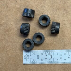 Winchester 70 pre-1964 forearm adjustment bow screw escutcheon, #402-7970L