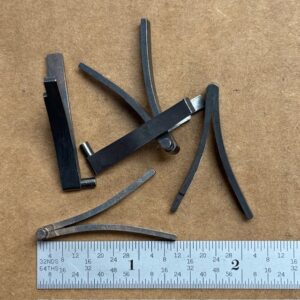 Daly/Miroku top lever spring with stud 20 gauge, #511-2224-4