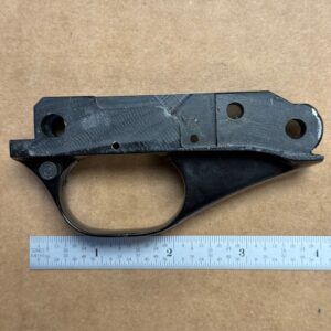 Fox FA-1 trigger guard with safety assembly, #568-50-99 - safety works fine but the screw can't be removed