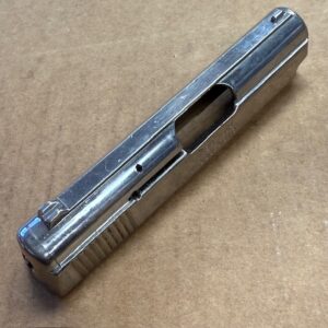 Bryco-Jennings 38 .380 slide - chrome - takes .060" extractor, #1079-2C-U
