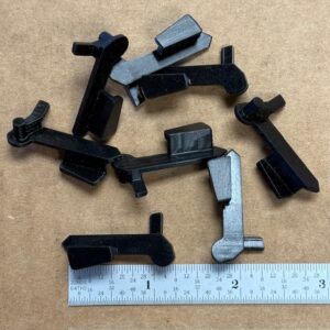 Bryco-Jennings 58 & 59 safety - black plastic, #1081-2002