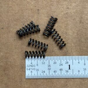 Winchester 52D breech bolt handle locking plunger spring, #244-1652D