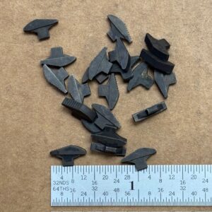 Colt 1911 front sight - staked-in 1/10" tenon - for Series 70 fixed sight guns, #50189 (not correct shape for very early pistols)