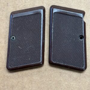 Wilkinson Diane .25 grips - brown plastic, #813-9 & 10