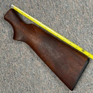 Winchester 50 & 59 12 gauge buttstock- well-used - no cracks or chips, #288-950U