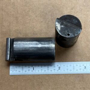 Marlin Pump Shotgun magazine tube plug inside - catch held in with pin, #607-59P-2