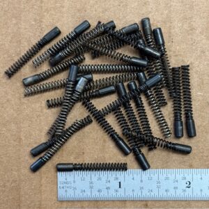 U.S. M1 Carbine magazine catch spring & plunger, #309-38 & 39