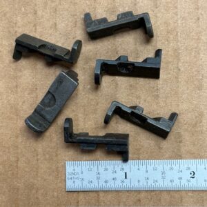 U.S. M1 Carbine magazine catch new style with half-moon cutout, #309-40-NS-1