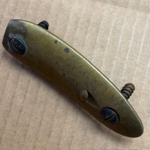 BSA War Office .22 buttplate with screws, #156-22