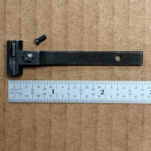 Smith & Wesson old model K frame rear sight assembly with screw - plain blade - models 1969-1994, #1031-5787U