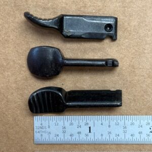 Remington 1100 operating handle LT20 - 28 & 410 gauge - later style - with notch, #1068-14711-2