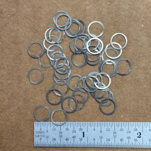 Remington 1100 early models interceptor latch stud shim .005", #1068-15897