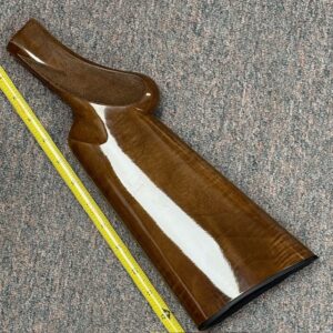 Browning A5 buttstock with buttplate 16-20-20M hi-gloss finish - well-repaired chip at toe - barely visible #1083-B1111056-C