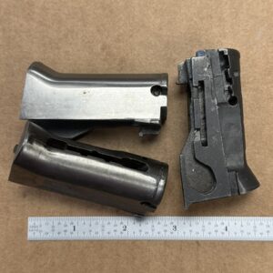Winchester 12 12 ga. 2-3/4" - square face - 1/2 blued & 1/2 silver -  must be fitted, #112-6212S-H
