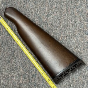 Savage-Stevens-Springfield 940-944 Series stock - youth length with recoil pad - CHECK - V-shape on side surface where stock meets frame, #494-A944Y-3-S