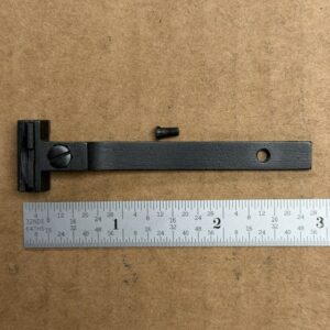 Smith & Wesson 28 rear sight assembly - no serrations - with plain blade and screw, #1032-4142 Fits all 1967-1988 N frames