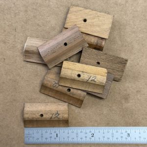 Browning Superposed barrel plate (wood - needs fitting) 12 gauge right & left, #1086-B1333000