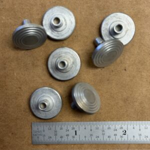 Savage 24DL selector button .22LR or magnum over 20 gauge - silver, #240-24D-213M-S-U