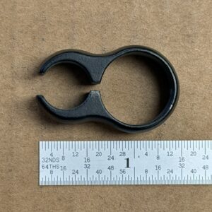 Savage 24V only barrel band - upper I.D. .490" lower I.D. .733" uses separate front sight, #240-25-6
